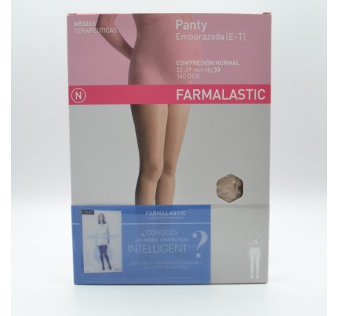 Farmalastic Panty Media Compresión Normal 140 DEN Beige Talla G