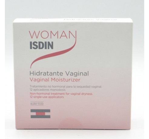 WOMAN ISDIN HIDRATANTE VAGINAL 12X6 ML (VELASTIS) Sequedad vaginal