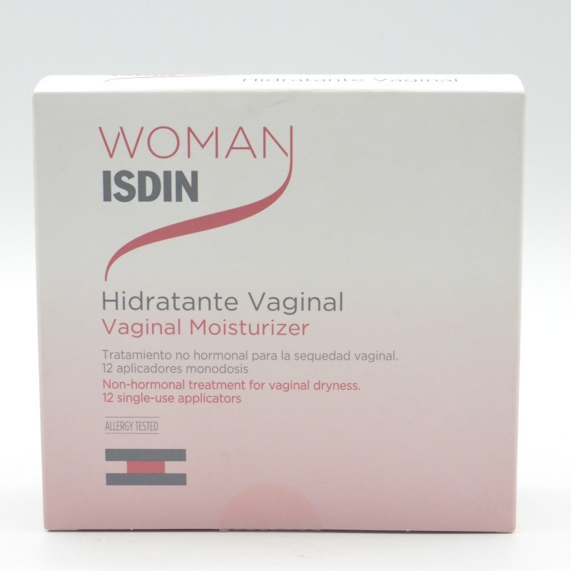WOMAN ISDIN HIDRATANTE VAGINAL 12X6 ML (VELASTIS) Sequedad vaginal
