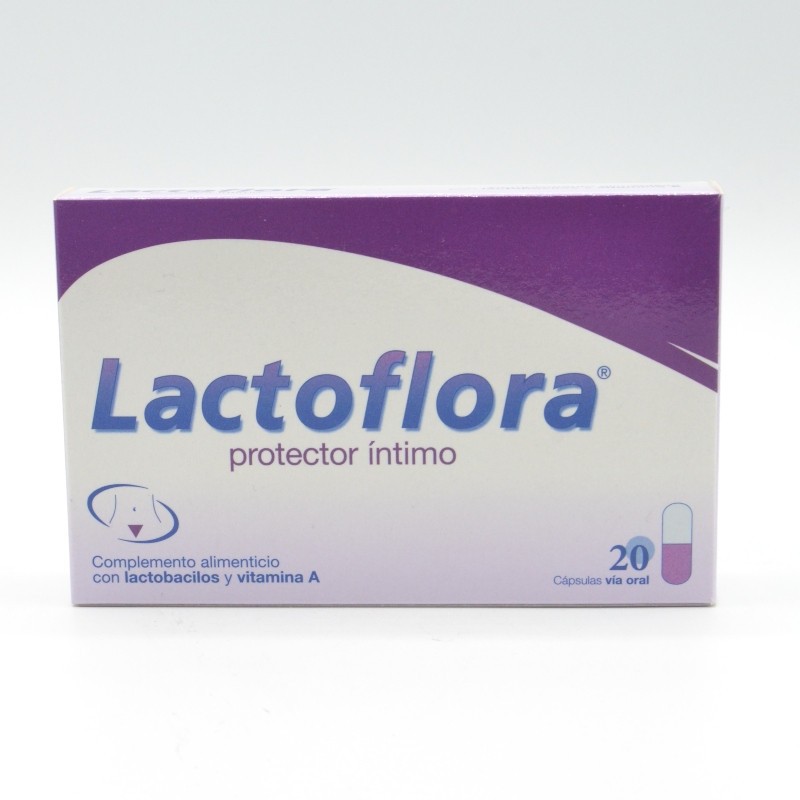 LACTOFLORA PROTECTOR INTIMO 20 CAPSULAS Infección vaginal y probióticos