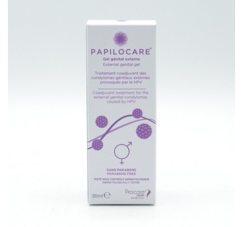 PAPILOCARE GEL GENITAL EXTERNO 30 ML Zona cervico-vaginal