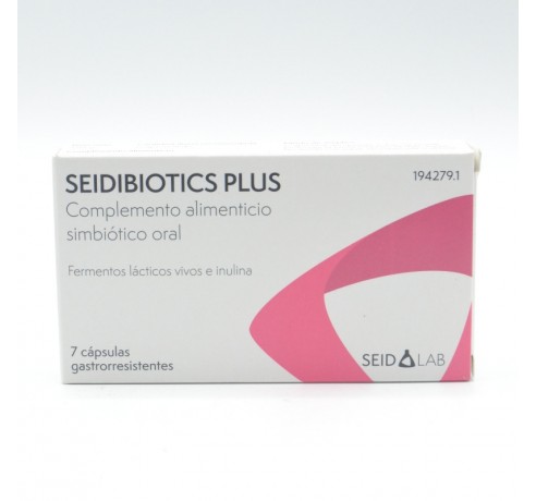 SEIDIBIOTICS PLUS 7 CAPSULAS Infección vaginal y probióticos