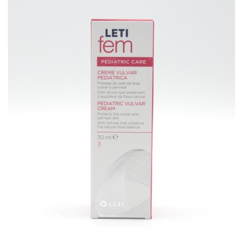 LETIFEM PEDIATRIC CREMA 30 GR. Sequedad vaginal