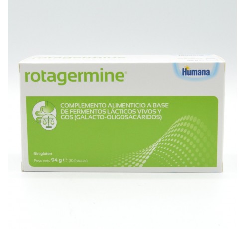 ROTAGERMINE 10 FRASCOS DE 8,5 ML. Probióticos y sueros de rehidratación