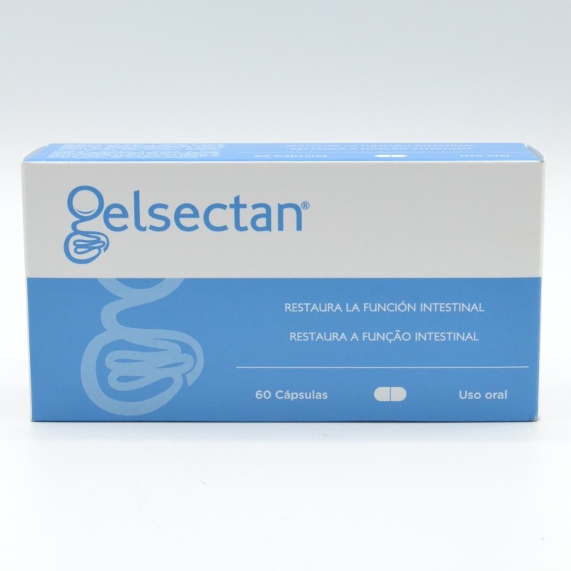 GELSECTAN 60 CAPSULAS Hígado, vesícula y colon