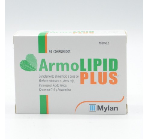 ARMOLIPID PLUS 30 COMPRIMIDOS Corazón y circulación