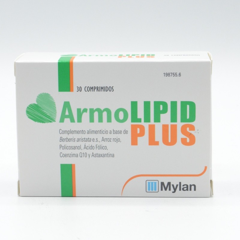 ARMOLIPID PLUS 30 COMPRIMIDOS Corazón y circulación