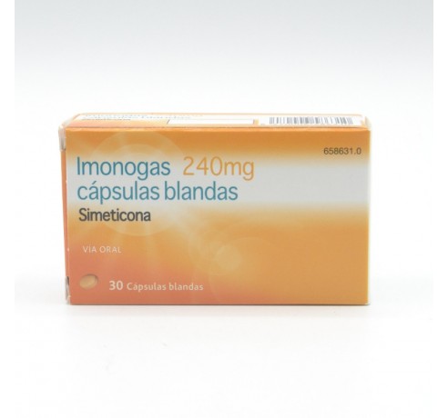 IMONOGAS 240 MG 30 CAPSULAS BLANDAS Antiflatulentos