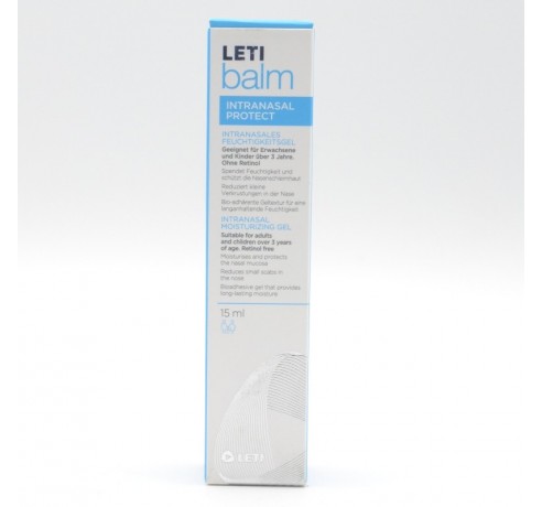 LETIBALM INTRANASAL PROTECT GEL 15 ML Higiene nasal