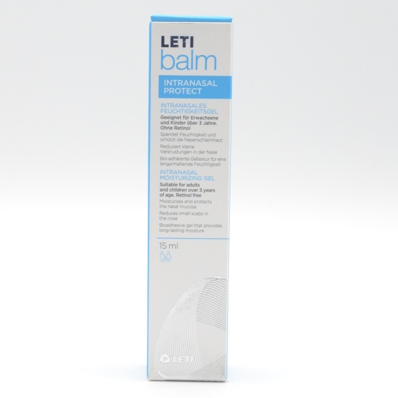 LETIBALM INTRANASAL PROTECT GEL 15 ML Higiene nasal