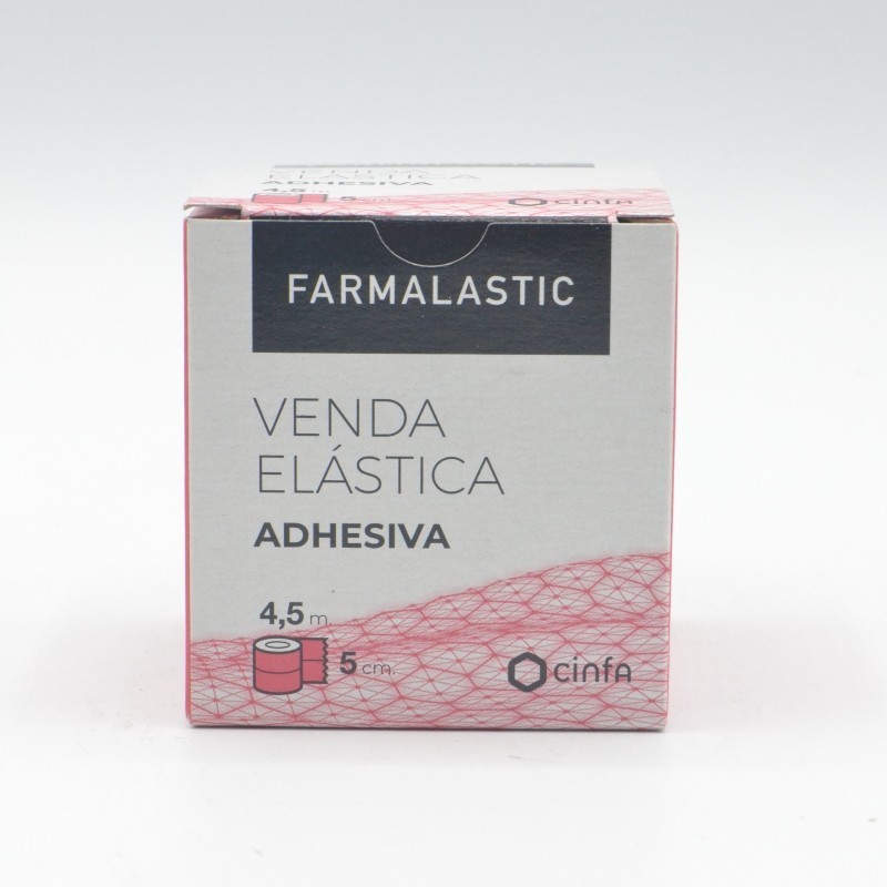 VENDA ELAST.ADHESIVA 4,5X5 FARMALASTIC Esparadrapo y vendas