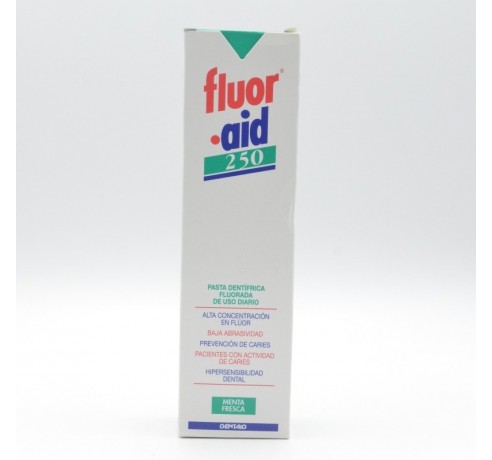 FLUOR-AID PASTA 100 ML. Encías, caries, dientes sensibles