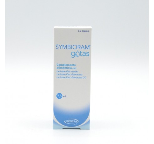 SYMBIORAM GOTAS 1 ENVASE 7,5 ML Probióticos y sueros de rehidratación