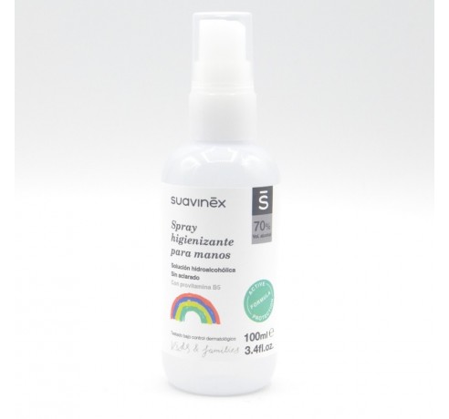 SPRAY HIGINIZANTE DE MANOS SUAVINEX 100 ML Gel desinfectante