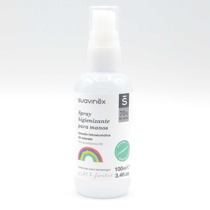 SPRAY HIGINIZANTE DE MANOS SUAVINEX 100 ML Gel desinfectante