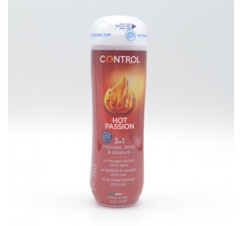 CONTROL HOT PASSION GEL DE MASAJE 200 ML Lubricantes y geles de masaje