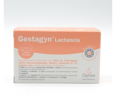 GESTAGYN LACTANCIA 30 CAPSULAS Lactancia