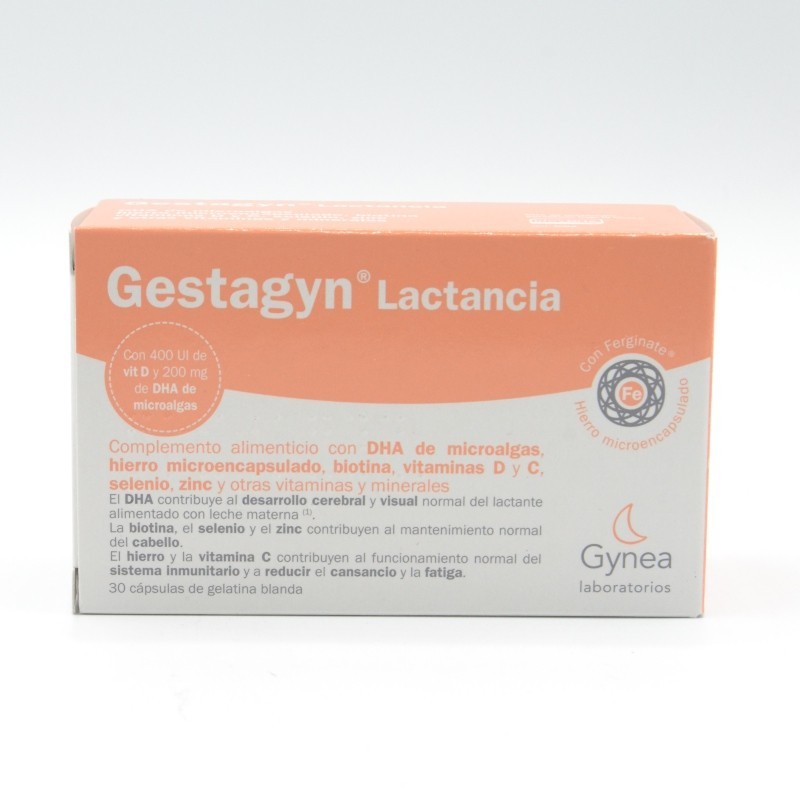 GESTAGYN LACTANCIA 30 CAPSULAS Lactancia