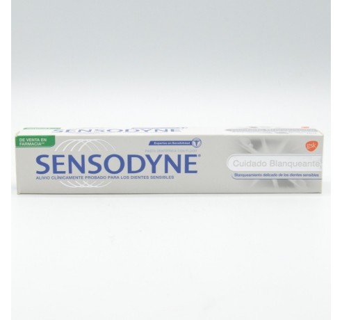 SENSODYNE CUIDADO BLANQUEANTE 75 ML Uso blanqueante