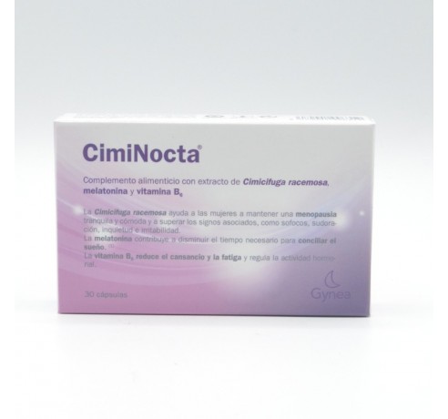 CIMINOCTA 30 CAPSULAS Menopausia y síndrome menstrual