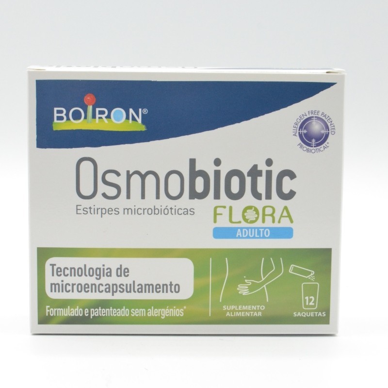 OSMOBIOTIC FLORA ADULTO 12 SOBRES 1,6 G Probióticos y sueros de rehidratación