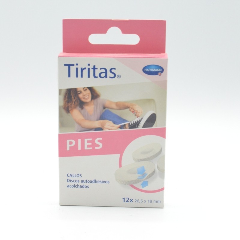 TIRITAS PIES CALLOS 26.5X18MM 12 U HARTMANN Tiritas y apósitos