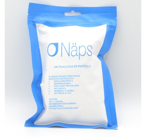 TOALLITAS NAPS 100UD Limpieza facial