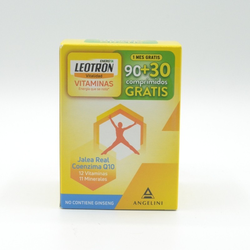 LEOTRON VITAMINAS 90 COMPRIMIDOS + 30 GRATIS Complejos multivitamínicos