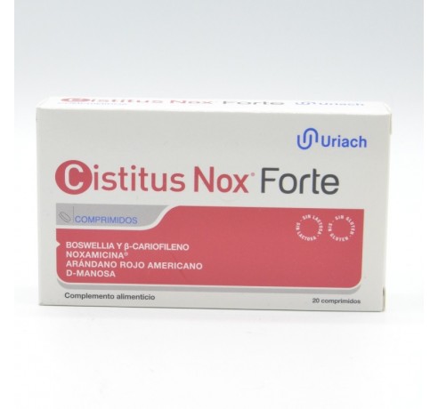 CISTITUS NOX FORTE 20 COMPRIMIDOS Salud de las vias urinarias