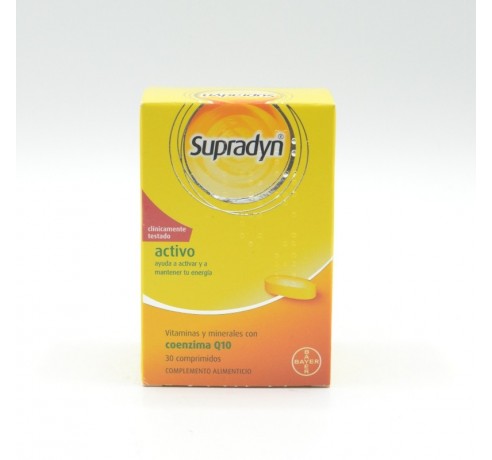 SUPRADYN ACTIVO 30 COMP Complejos multivitamínicos