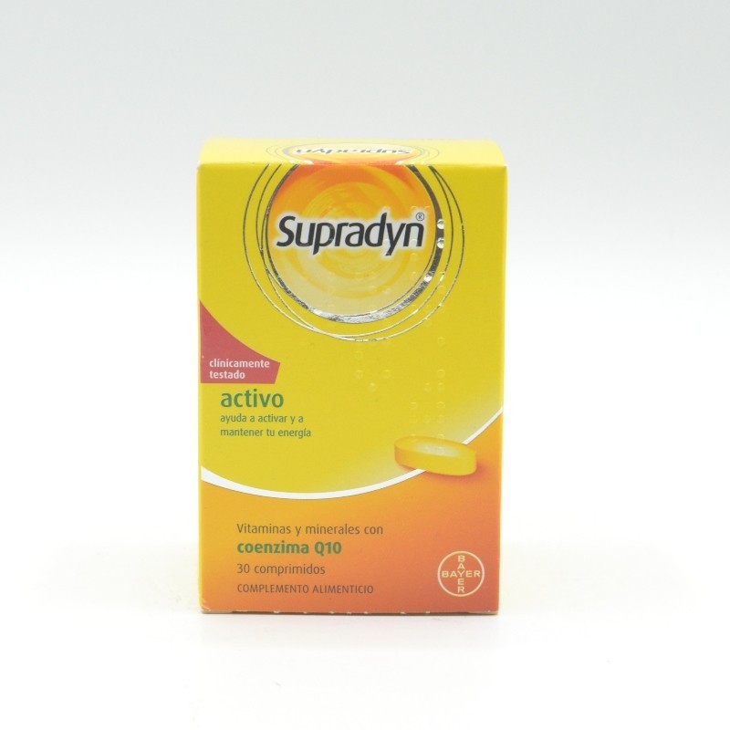 SUPRADYN ACTIVO 30 COMP Complejos multivitamínicos