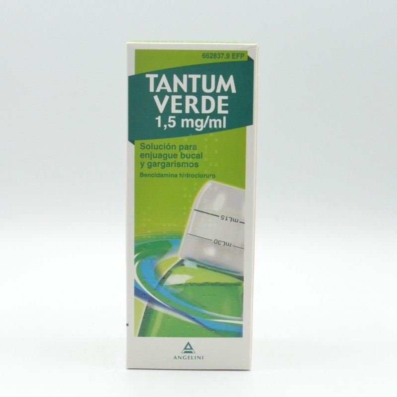 TANTUM VERDE 1.5 MG/ML COLUTORIO 240 ML Tratamiento de herpes y encías