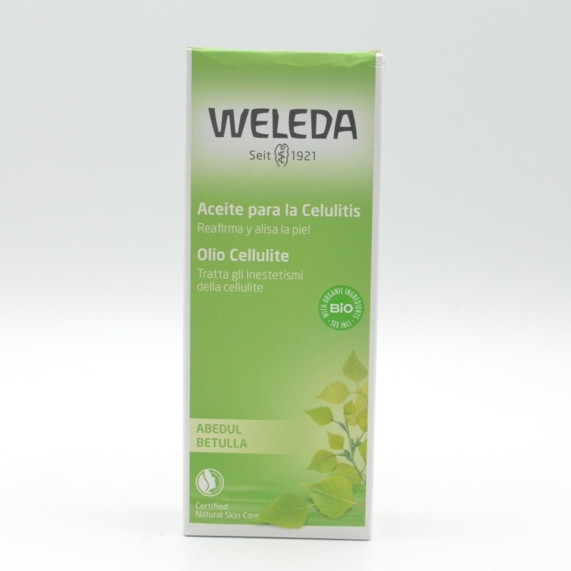 WELEDA ABEDUL ACEITE ANTICELULITICO 100 ML Anticelulíticos y reafirmantes