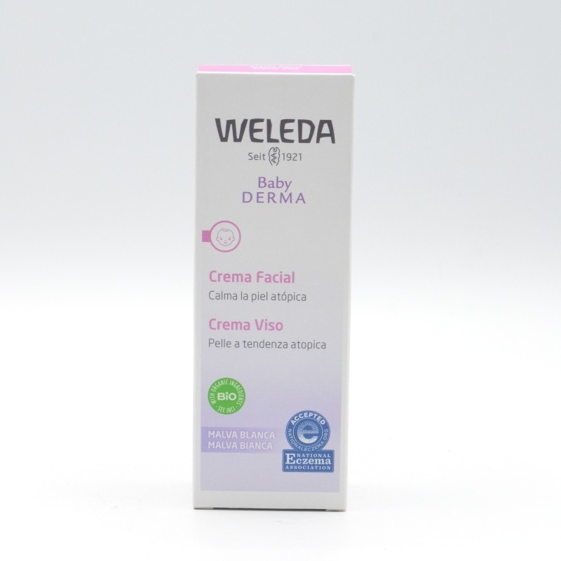 Weleda Baby Derma Crema Facial Malva Blanca 50 Ml