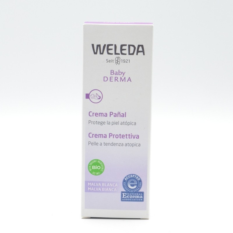 WELEDA BABY DERMA CREMA PAÑAL MALVA BLANCA 50 ML Higiene e hidratación