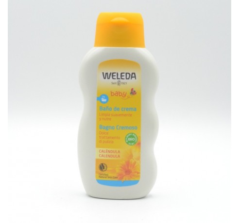 WELEDA BABY BAÑO DE CREMA CALENDULA 200 ML Higiene e hidratación