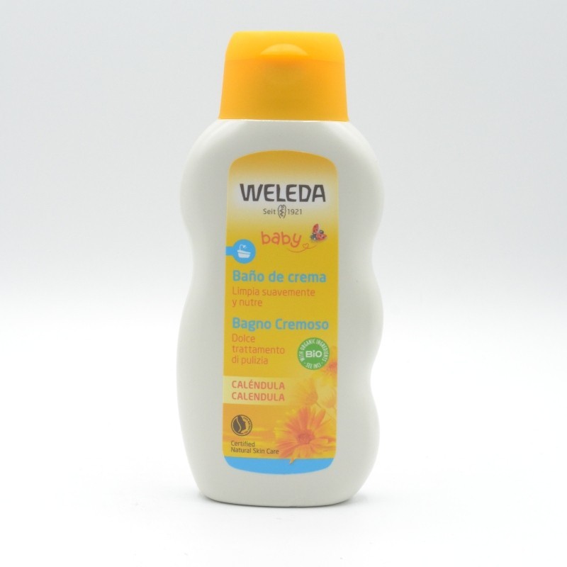 WELEDA BABY BAÑO DE CREMA CALENDULA 200 ML Higiene e hidratación