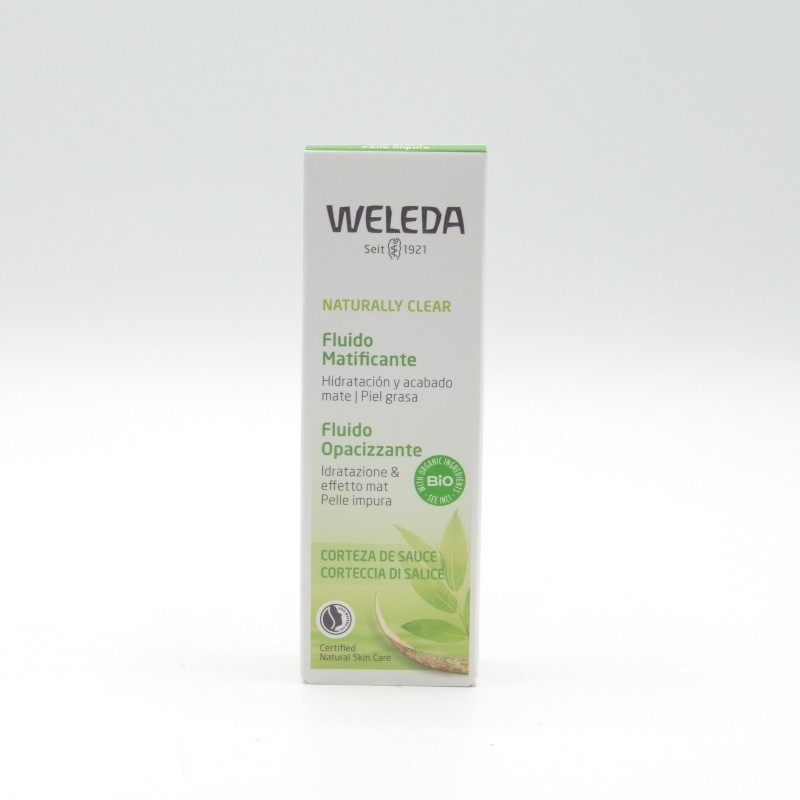 WELEDA PURIFICANTE FLUIDO MATIFICANTE 30 ML Acné WELEDA PURIFICANTE FLUIDO MATIFICANTE 30 ML Acné