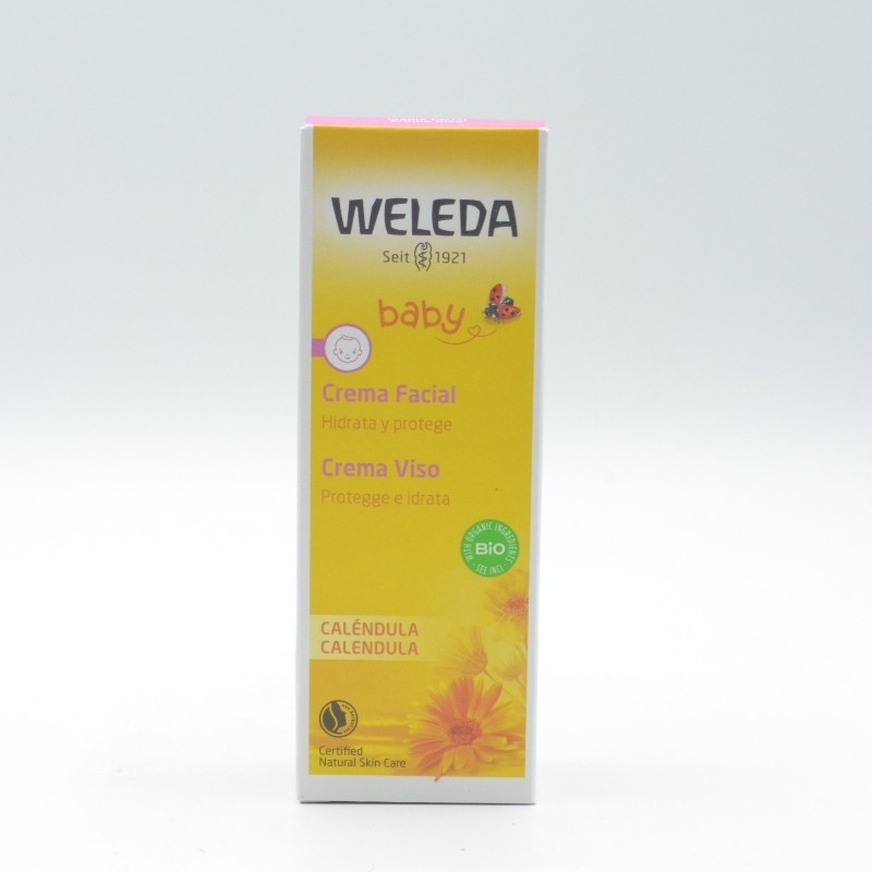 WELEDA BABY CREMA FACIAL CALENDULA 50ML Higiene e hidratación