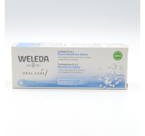 WELEDA PASTA DENTIFRICA SALINA 75 ML Encías, caries, dientes sensibles