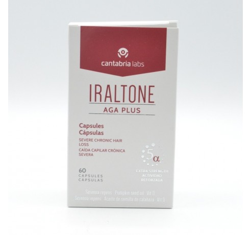 IRALTONE AGA PLUS 60 CAPSULAS Anticaída