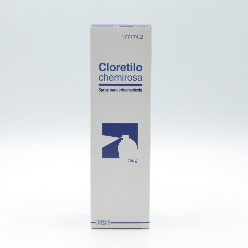 CLORETILO CHEMIROSA SPRAY CRIOANESTESIA 100 G Terapia frío/calor