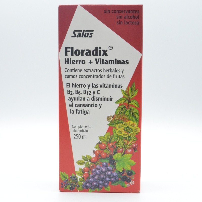 FLORADIX JARABE 250 ML. Complejos multivitamínicos