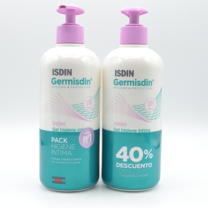 GERMISDIN HIGIENE INTIMA DUPLO 500ML 40% DTO 2UD Higiene diaria