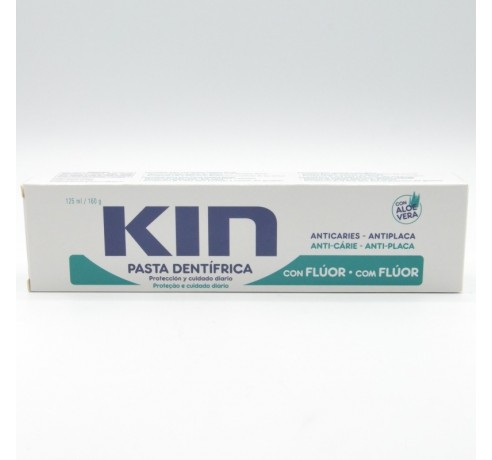 KIN PASTA DENTIFRICA 125 ML Encías, caries, dientes sensibles