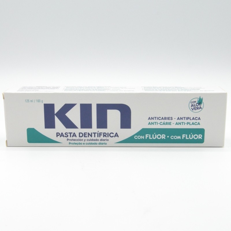 KIN PASTA DENTIFRICA 125 ML Encías, caries, dientes sensibles