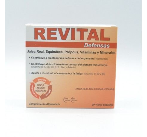 REVITAL DEFENSAS 20 VIALES BEBIBLES Defensas