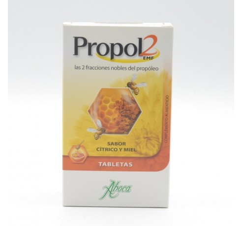 PROPOL 2 EMF 20 COMP BUCODISPERSABLES SABOR CITRICO Y MIEL Vías respiratorias