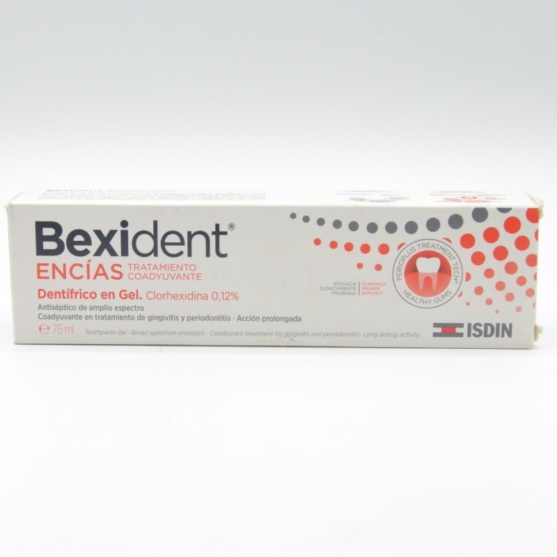 BEXIDENT ENCIAS CLX DENTIFRICO EN GEL 75 ML ROJO Encías, caries, dientes sensibles