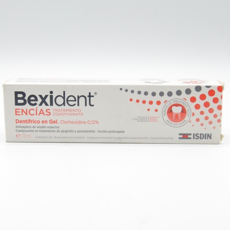 BEXIDENT ENCIAS CLX DENTIFRICO EN GEL 75 ML ROJO Encías, caries, dientes sensibles